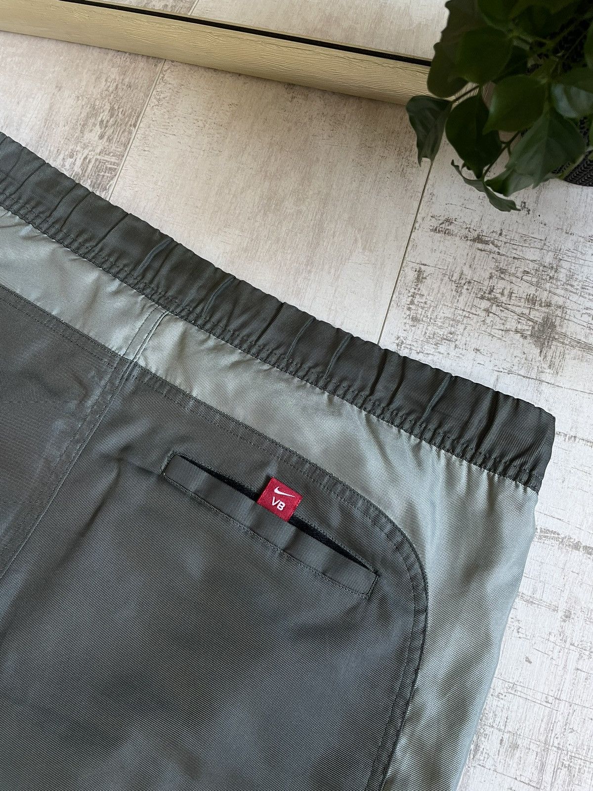 Nike × Vintage Vintage Nike VB 00’s Nylon Shorts Y2K Swoosh Drill RARE Size US 33 - 5 Thumbnail