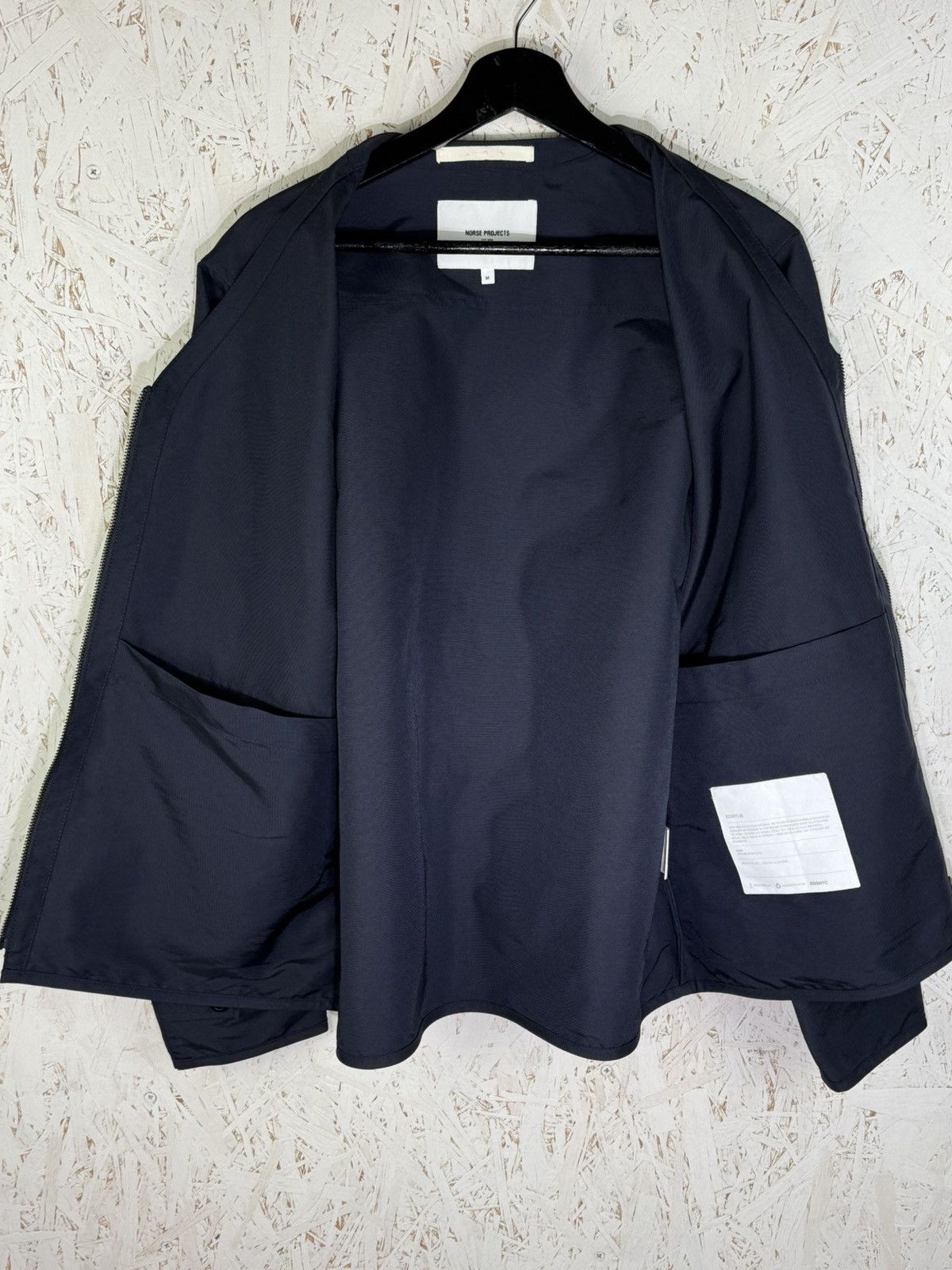 Norse Projects Norse Projects Otto Econyl Jacket Navy Size M Size US M / EU 48-50 / 2 - 7 Thumbnail