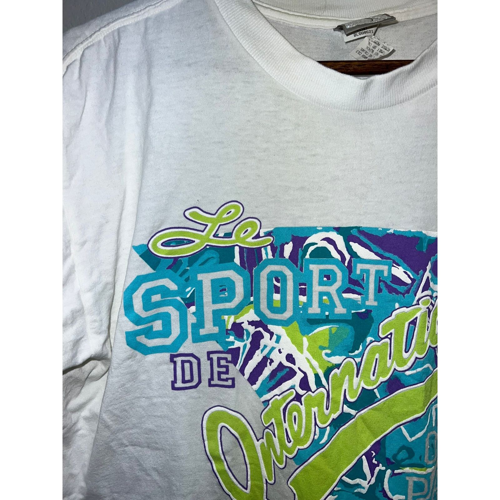 Ocean Pacific Womens Ocean Pacifc Top Le Sport OP Crop Top Shirt Women L Size L / US 10 / IT 46 - 2 Thumbnail