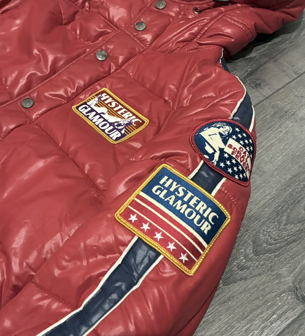 Hysteric Glamour Hysteric glamour red puffer jacket Size US S / EU 44-46 / 1 - 6 Thumbnail