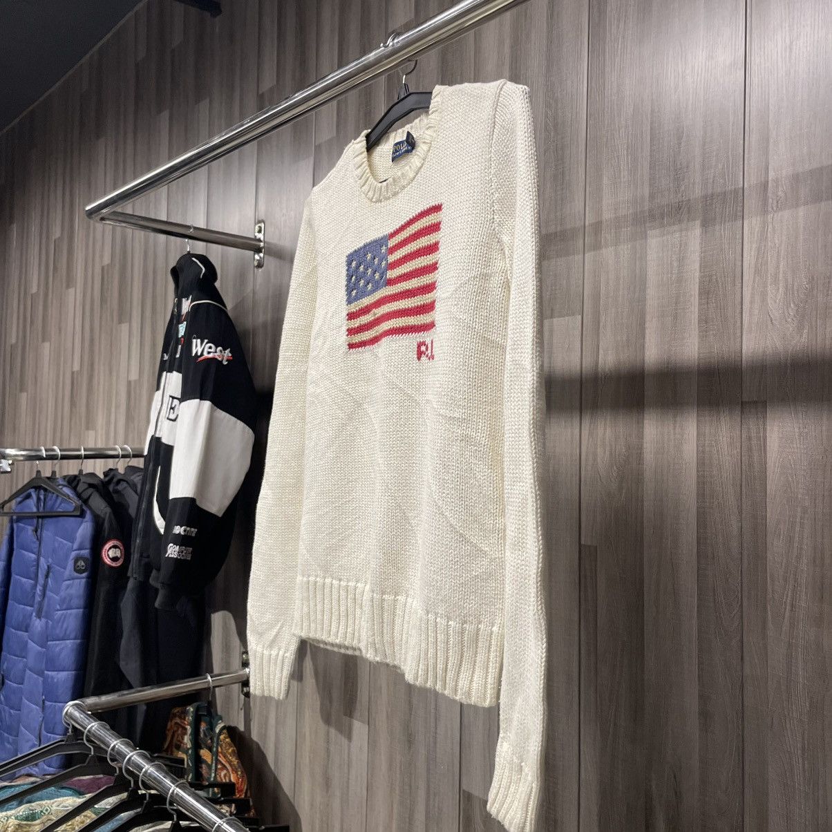 Polo Ralph Lauren Polo Ralph Lauren American Flag Sweater Size US M / EU 48-50 / 2 - 3 Thumbnail