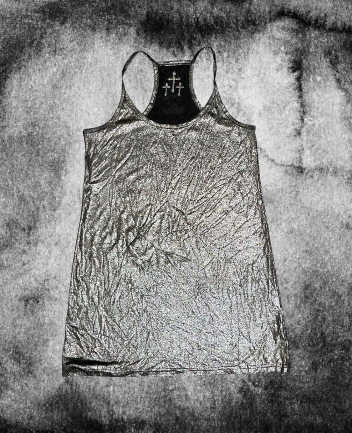 If Six Was Nine Y2K Ghost Of Harlem Glitter Poem Tanktop Size US S / EU 44-46 / 1 - 1 Thumbnail