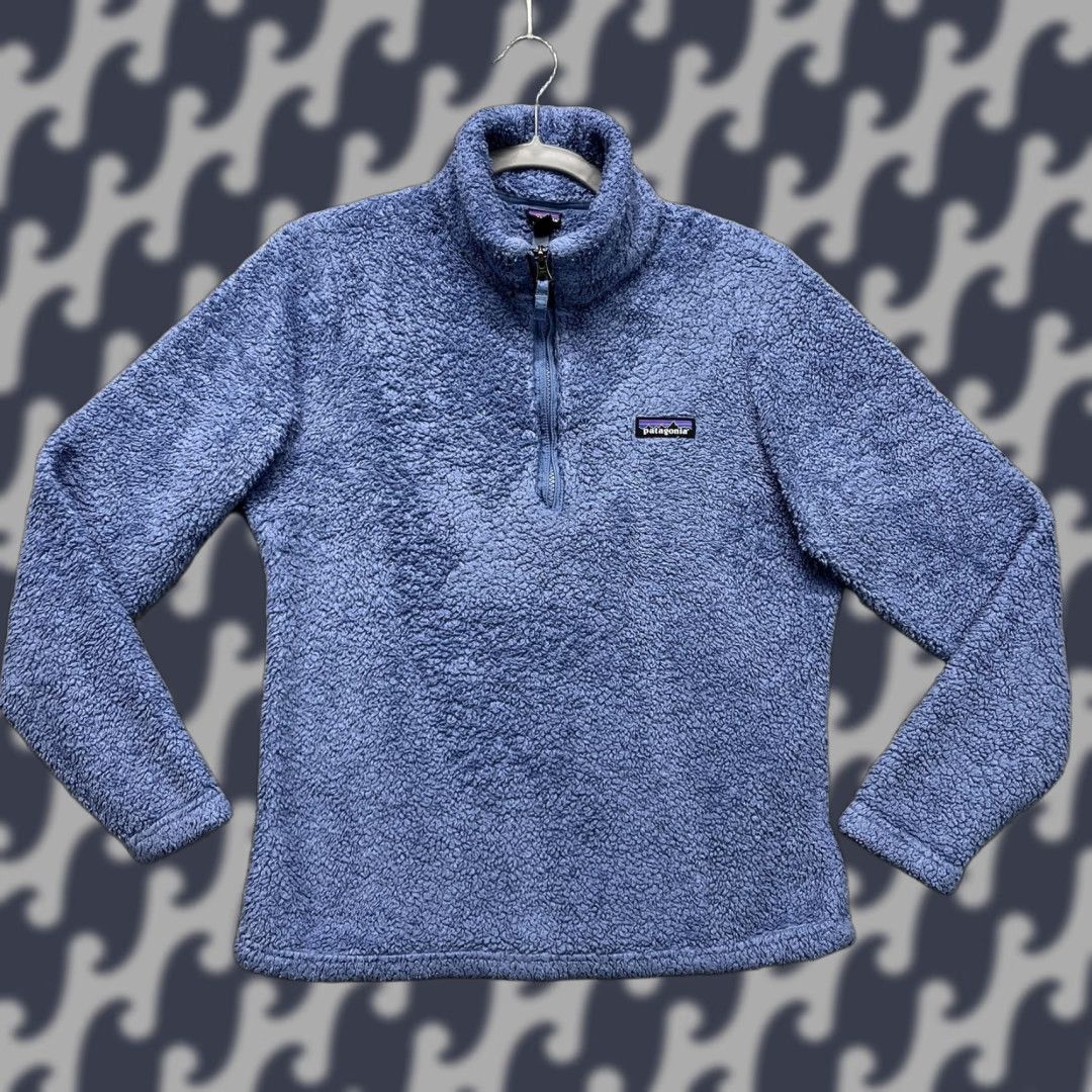 Patagonia Patagonia Los Gatos 1/4-Zip Pullover Jacket Womens Medium Blue Fleece Sherpa Size M / US 6-8 / IT 42-44 - 1 Thumbnail