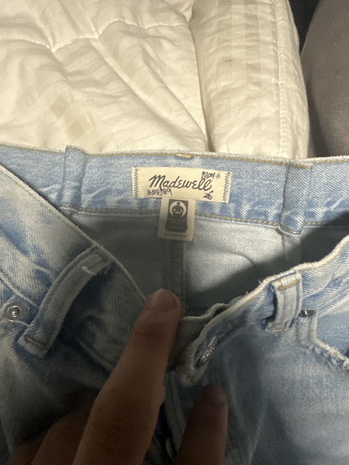 Madewell Mad3w3ll Size US 35 - 2 Thumbnail