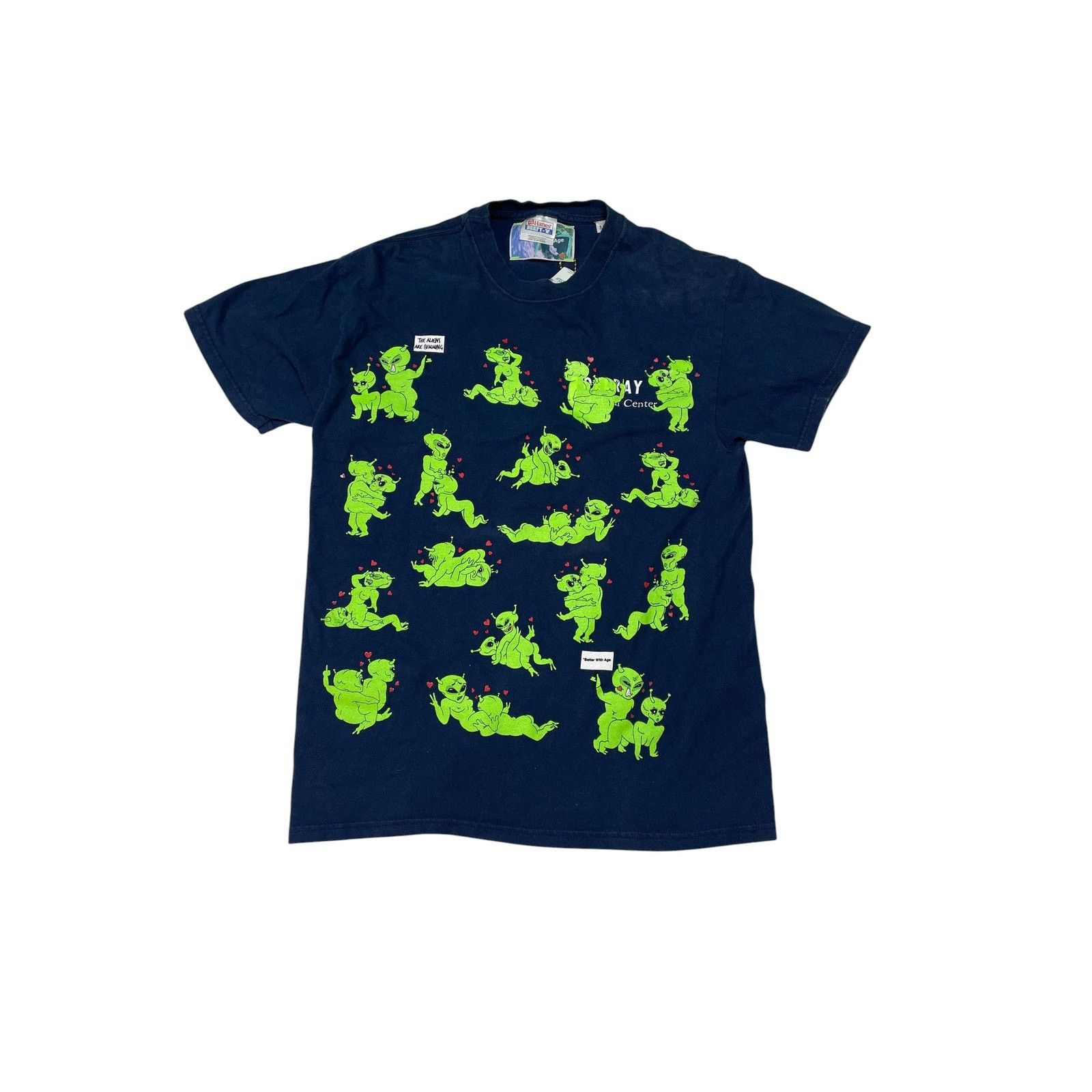 Better With Age Better With Age 'Alien' Navy Tee Size US M / EU 48-50 / 2 - 1 Thumbnail