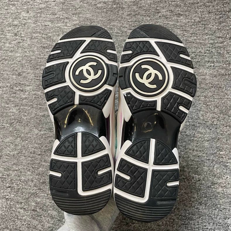 Chanel CHANEL Colorful Sneakers Size 35.5 -2505 Size US 4.5 / IT 34.5 - 4 Thumbnail