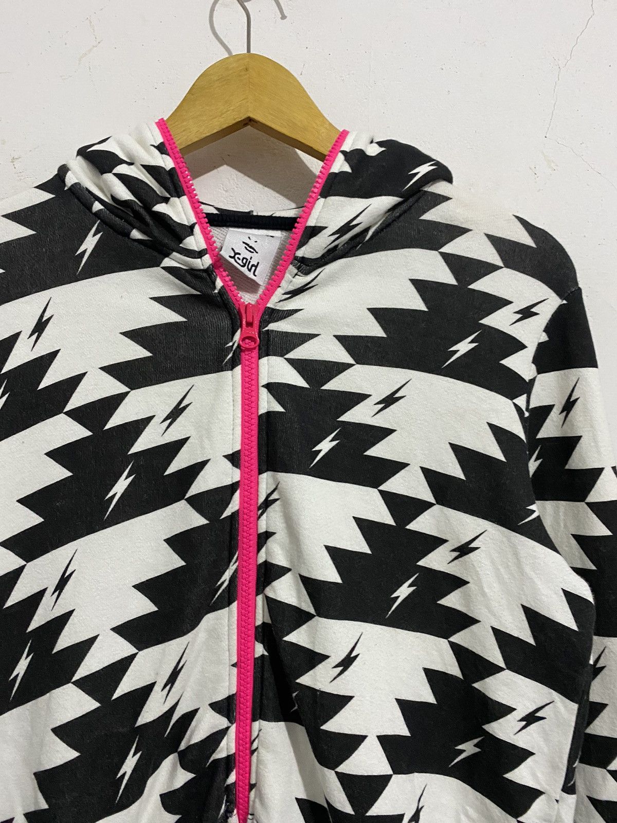 Hysteric Glamour 💸BINDINGOFFER💸X-Girl Japan Thunder hoodie Fullzip Size US M / EU 48-50 / 2 - 2 Thumbnail