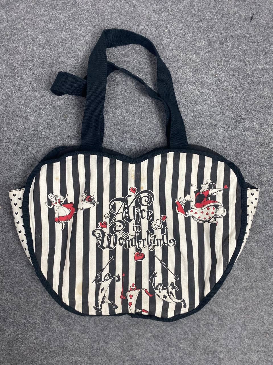 Disney × Japanese Brand disney alice in wonderlands tote bag nice design Size ONE SIZE - 4 Thumbnail