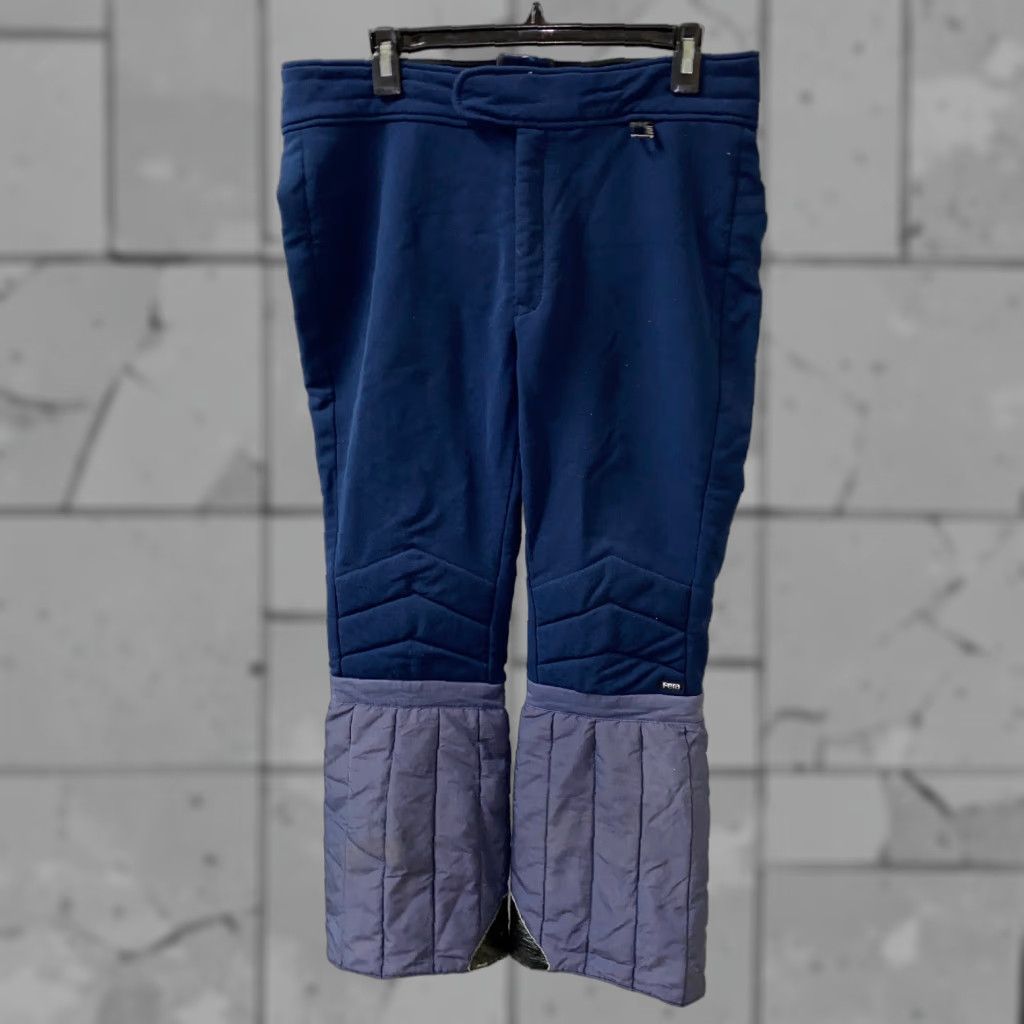Vintage VINTAGE Fera Men’s Wool Ski Pants Navy Blue Size 34R Snow Clothing Ski Wear Men Size US 34 / EU 50 - 1 Thumbnail