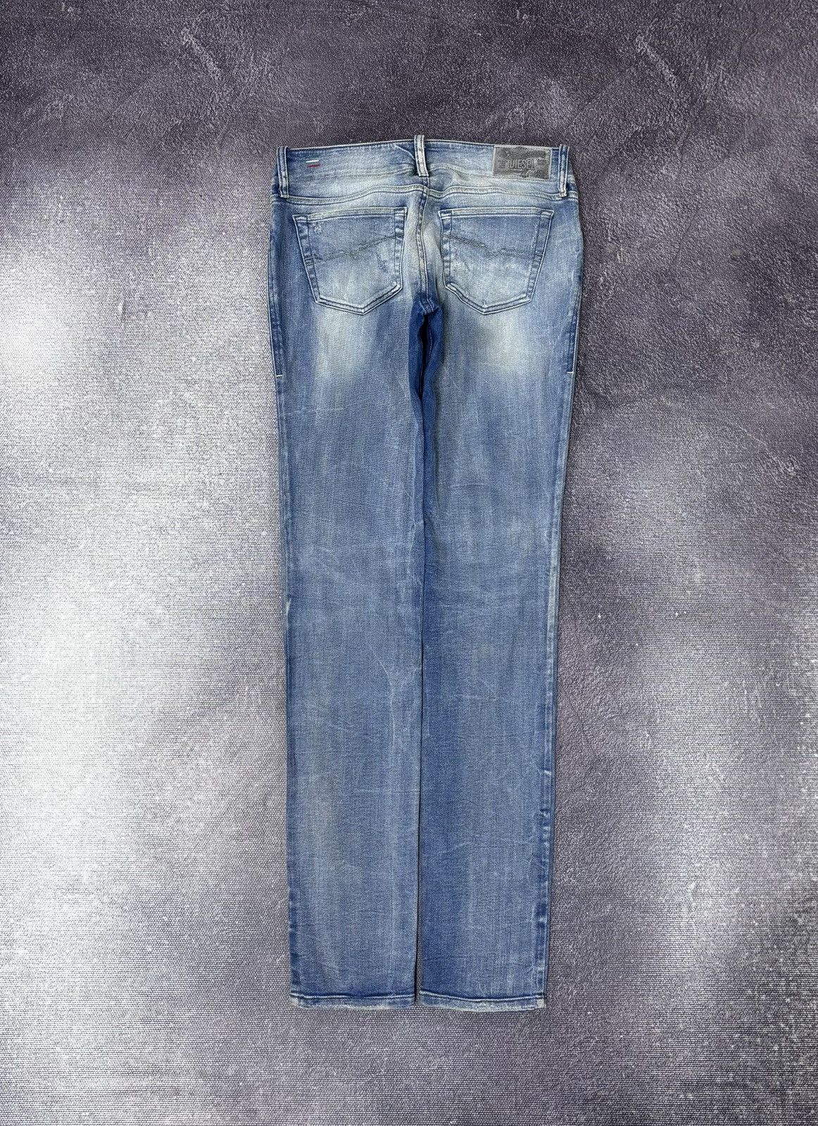 Diesel Diesel Grupee NWT Women’s Super Slim Skinny Blue Denim Jeans Size 29" - 2 Thumbnail