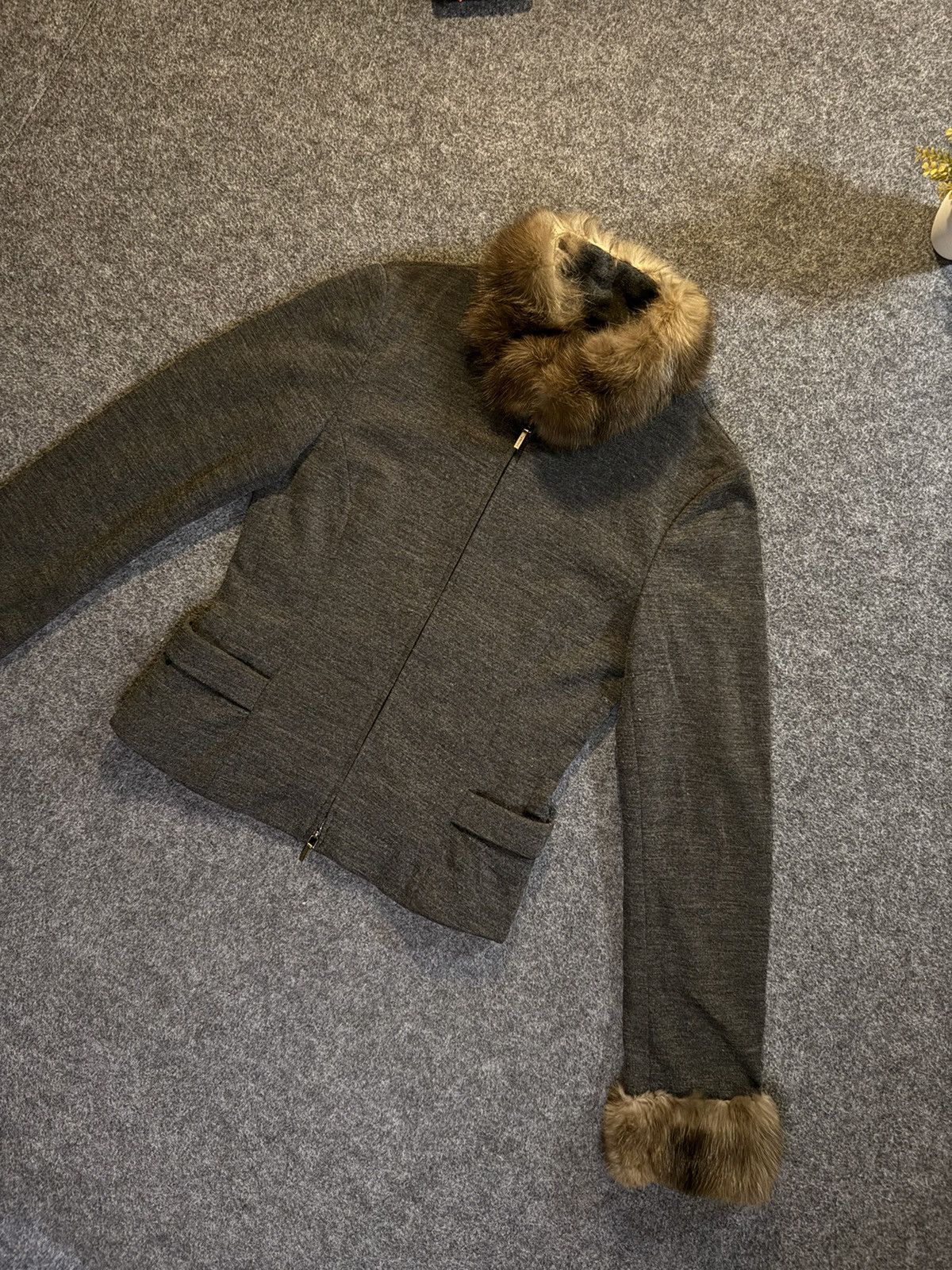 Beauty Beast Jil Sander Cropped Zipper Jacket Size XS / US 0-2 / IT 36-38 - 3 Thumbnail