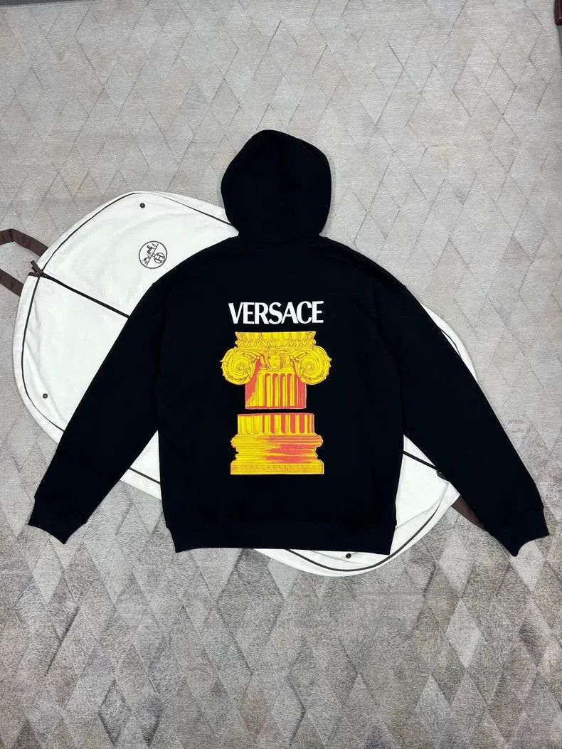 Versace Versace Main line baroque hooded sweatshirt jacket Size US L / EU 52-54 / 3 - 2 Thumbnail