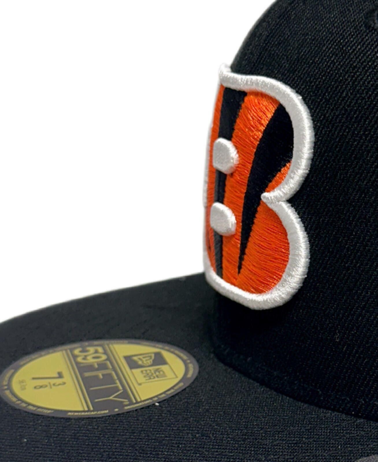 New Era New Era Cincinnati Bengals NFL Side Patch 59FIFTY 7 3/8 Size ONE SIZE - 1 Thumbnail