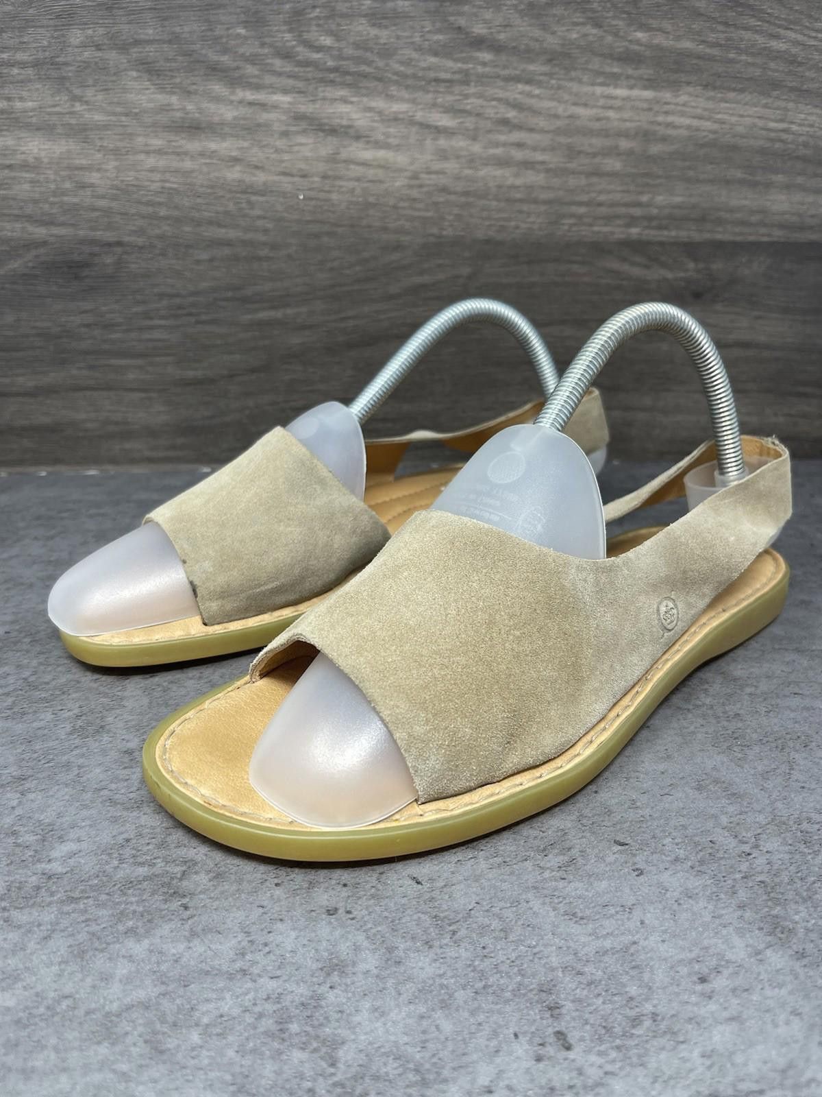 Born Born Shoes Womens Size 8 Sandals Leather Criss Cross Inlet Size US 8 / IT 38 - 2 Thumbnail