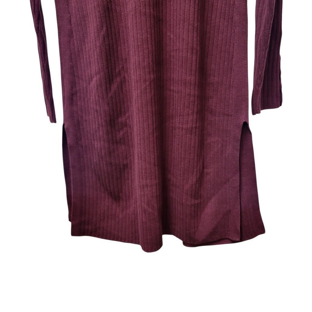 Talbots Talbots Long Line Open Front Ribbed Long-Sleeves XS Women Size XS / US 0-2 / IT 36-38 - 8 Thumbnail