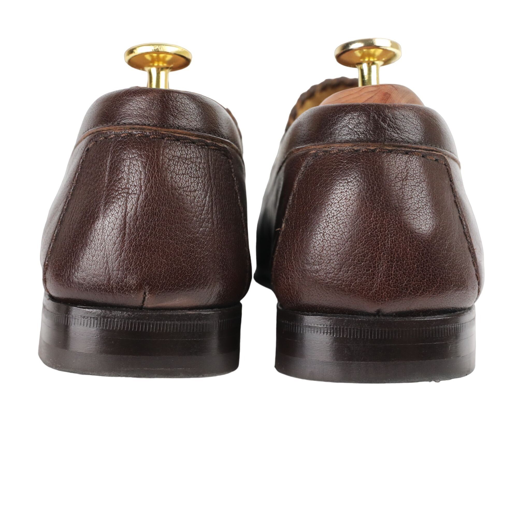 Johnston & Murphy Vintage Exotic Crocodile and Calf Johnston Murphy Mens Brown Size US 8 / EU 41 - 5 Thumbnail