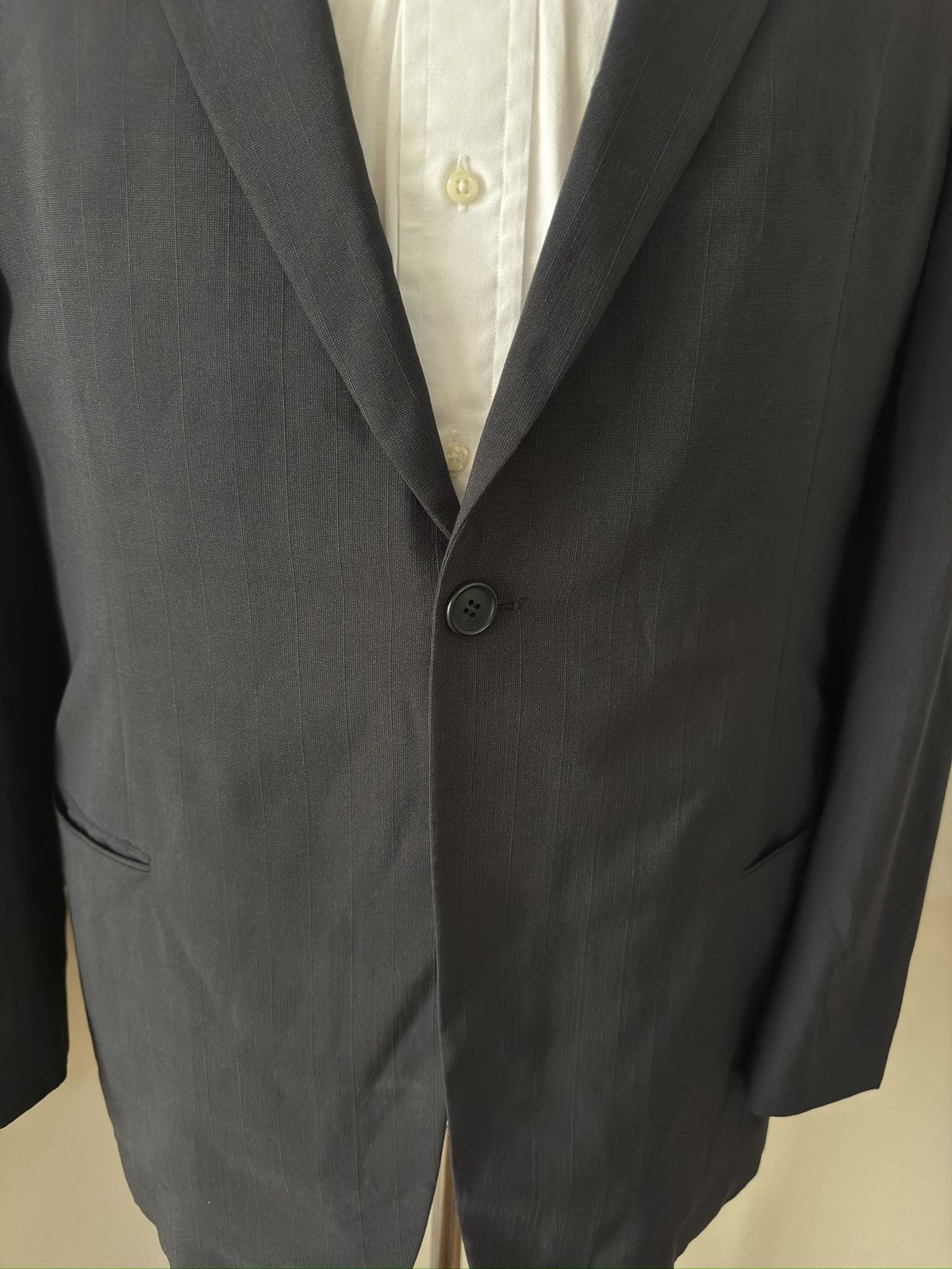 Giorgio Armani GIORGIO ARMANI Black Label Made in Italy 1 Button Jacket 42R Size 42R - 4 Thumbnail