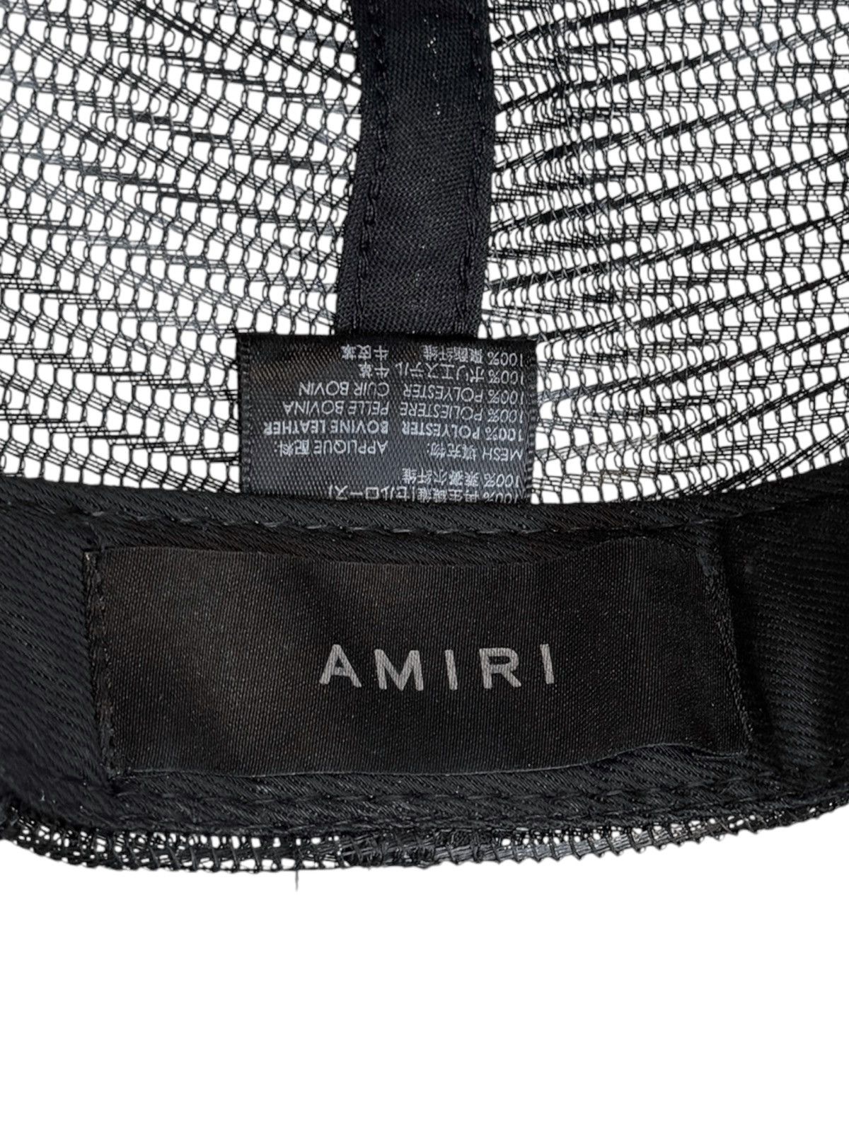 Amiri Blue Triple Star Leather Patch Hat Size ONE SIZE - 7 Thumbnail