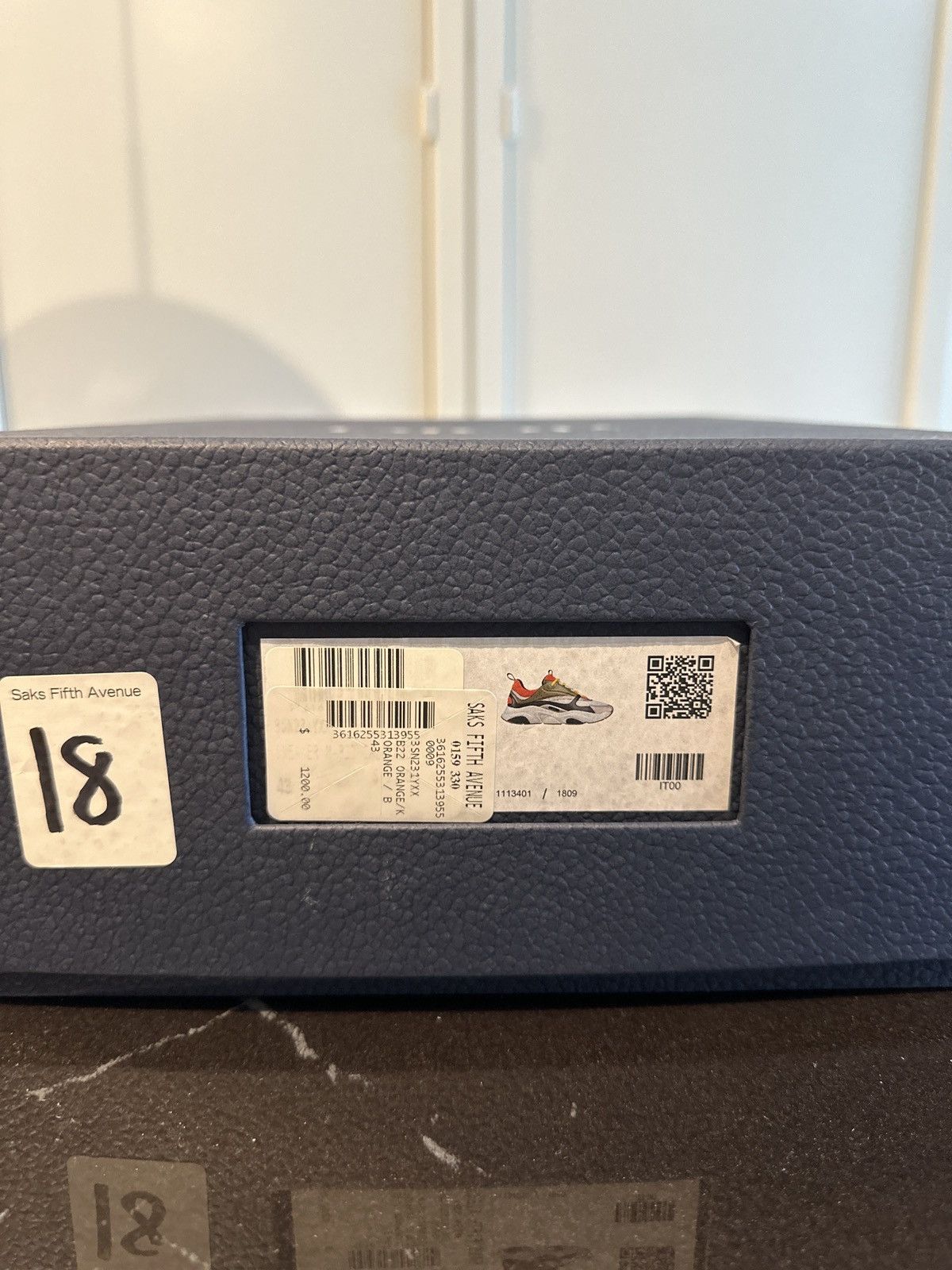 Dior Dior B22 Orange/Green Peter Doig Size US 10 / EU 43 - 13 Thumbnail