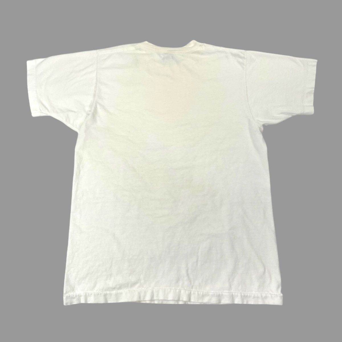 Vintage Vintage 90s single stitch blank t shirt Size US M / EU 48-50 / 2 - 2 Thumbnail