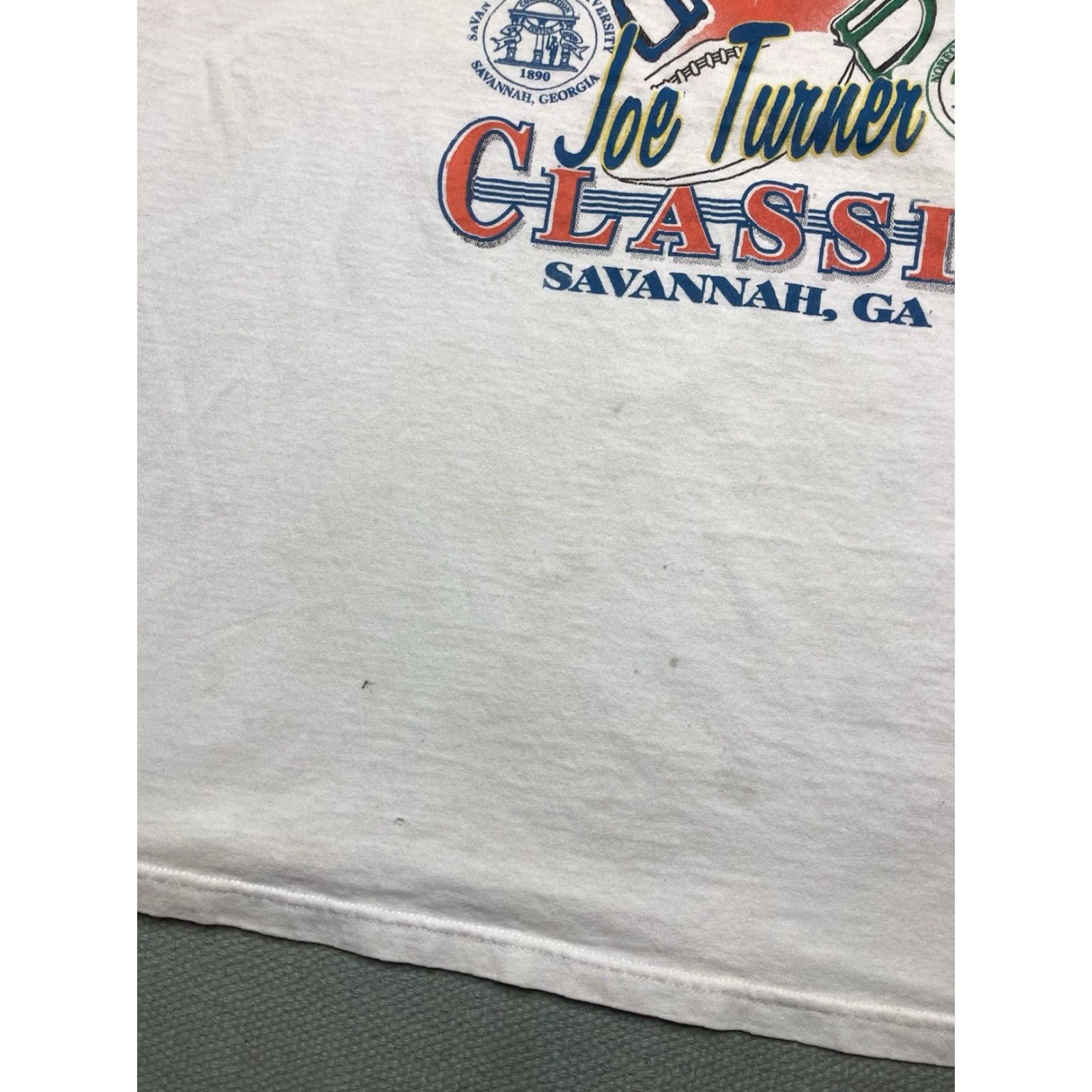 Fruit Of The Loom VINTAGE Joe Turner Classic SSU NSU Football Black Georgia XL T-Shirt Men Size US XL / EU 56 / 4 - 2 Thumbnail