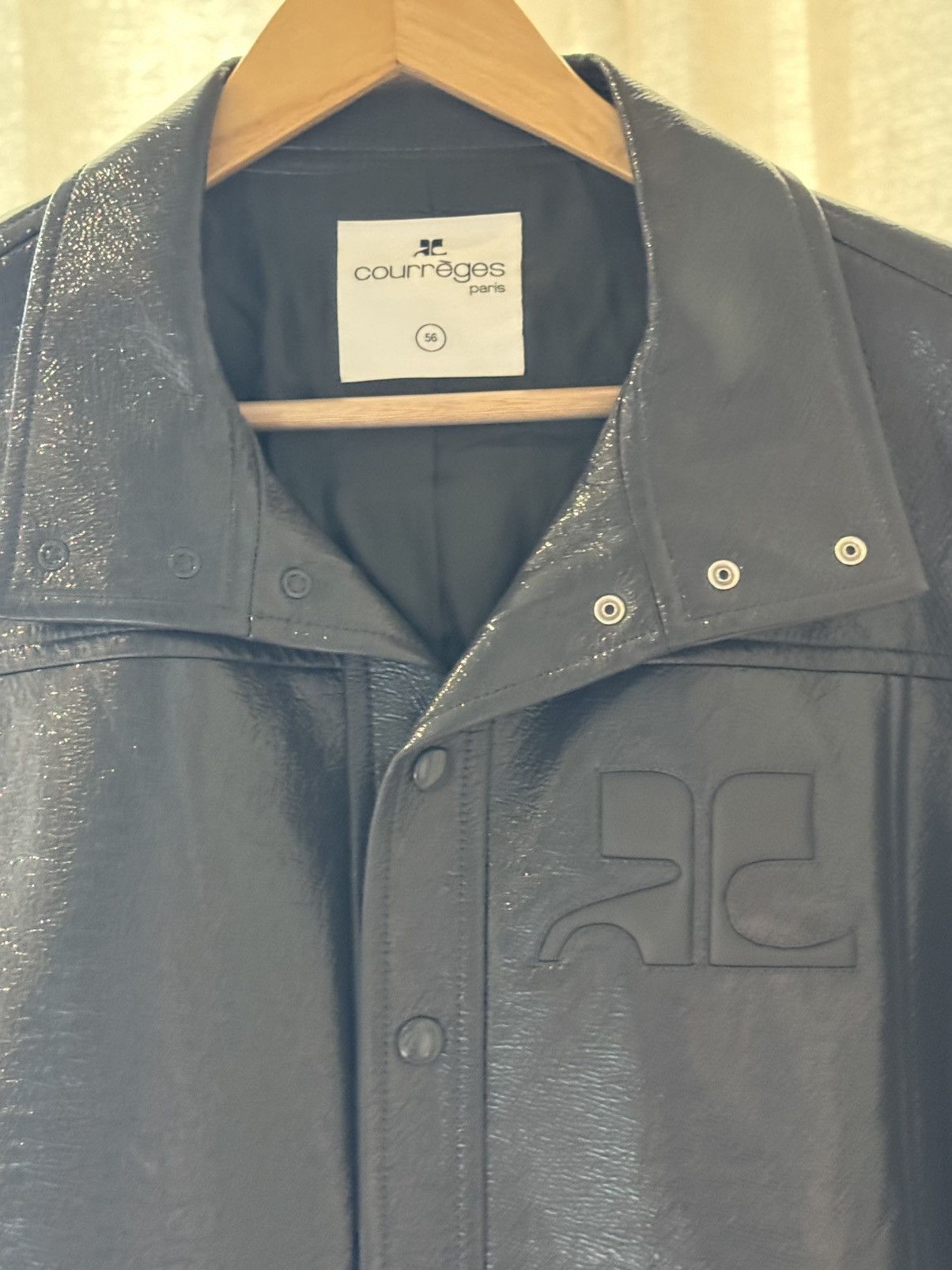 Courreges COURREGES VINYL BIKER Size US L / EU 52-54 / 3 - 2 Thumbnail