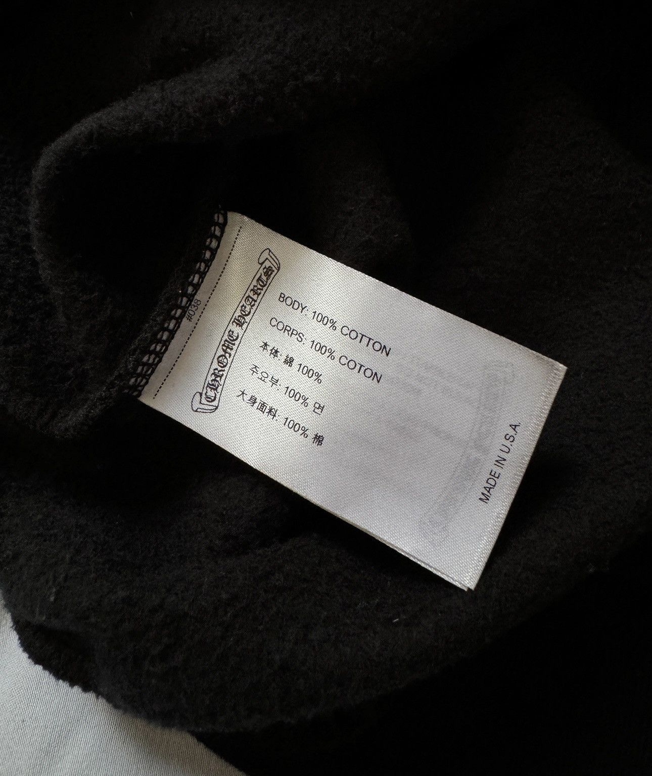 Chrome Hearts Chrome hearts Goth Logo Sweatshirt Sz.L Size US L / EU 52-54 / 3 - 9 Thumbnail