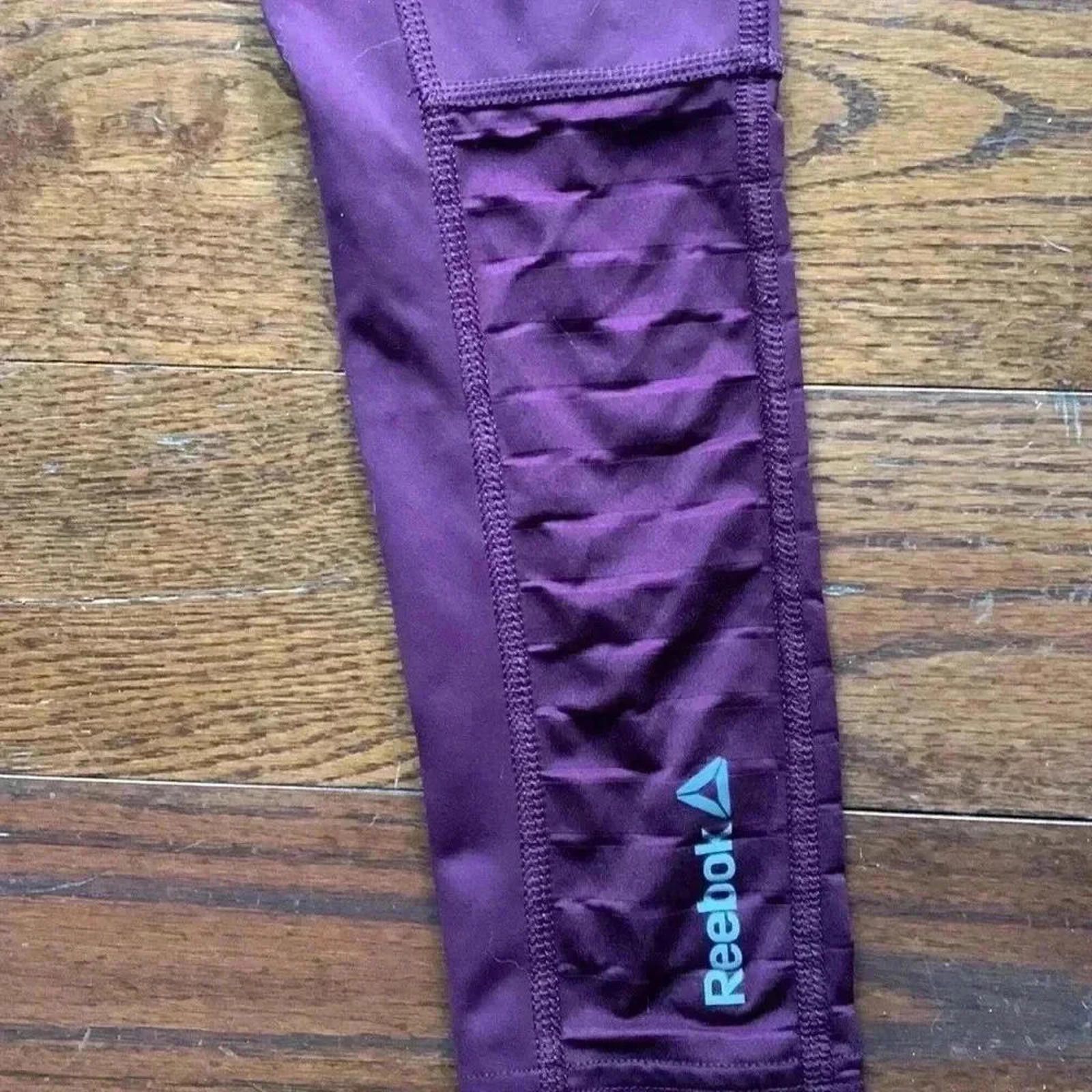 Reebok Reebok purple leggings Size 26" / US 2 / IT 38 - 4 Thumbnail