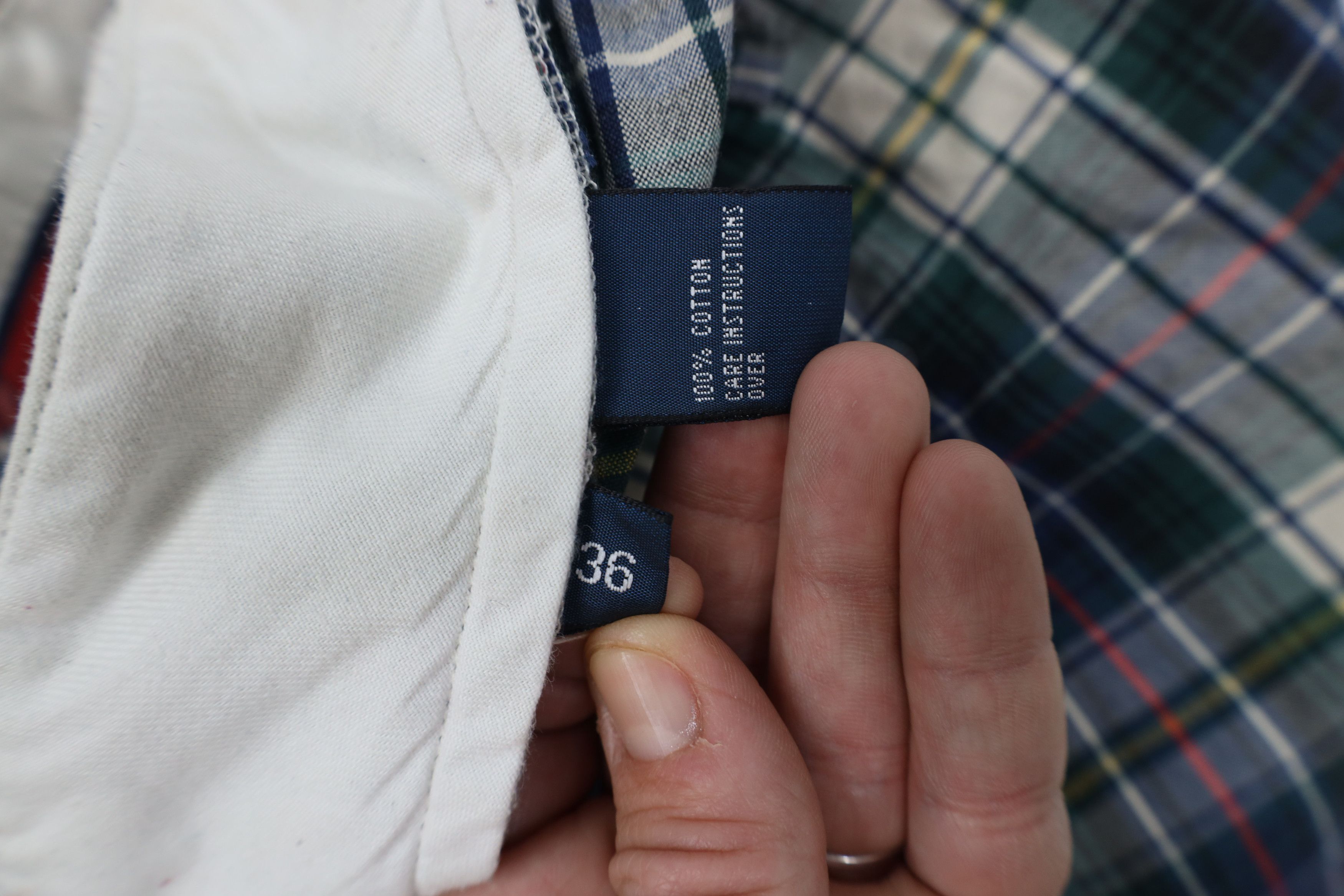 Ralph Lauren Vintage 90s Ralph Lauren Golfing Chino Shorts Cotton Plaid Size US 36 / EU 52 - 8 Thumbnail