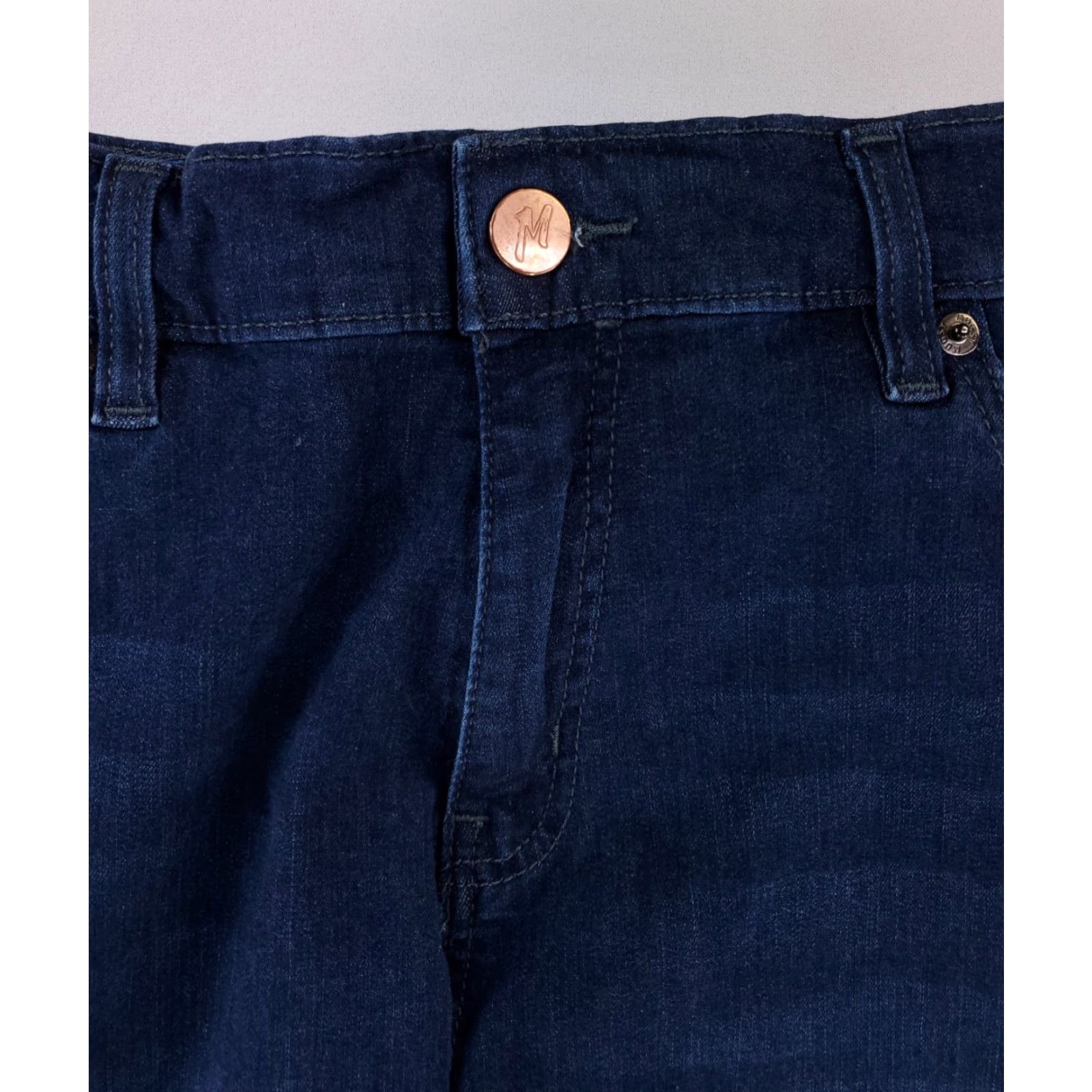 Vintage Mugsy Jeans Fultons Stretch Blue Jeans Straight Mens 34x29 Inseam 29 36x30 (34x29 Actual) Size US 34 / EU 50 - 2 Thumbnail