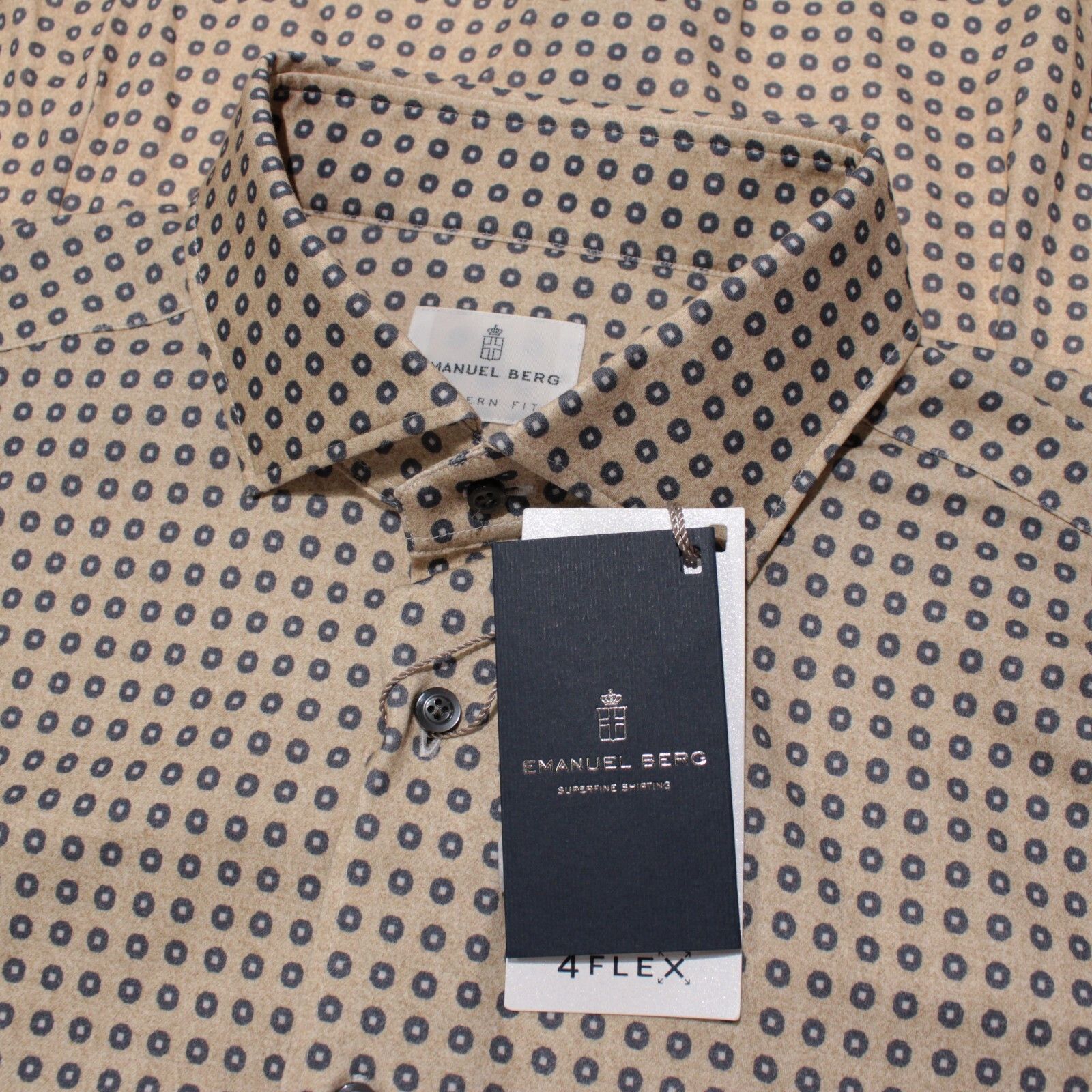 Emanuel Berg New with tags Shirt Size L US In Beige