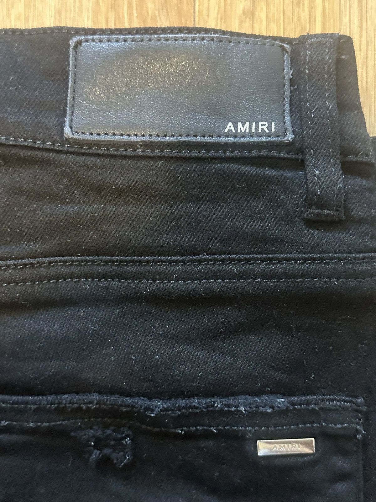 Amiri AMIRI Distressed Finish Slim Cut Jeans Size US 30 / EU 46 - 4 Thumbnail