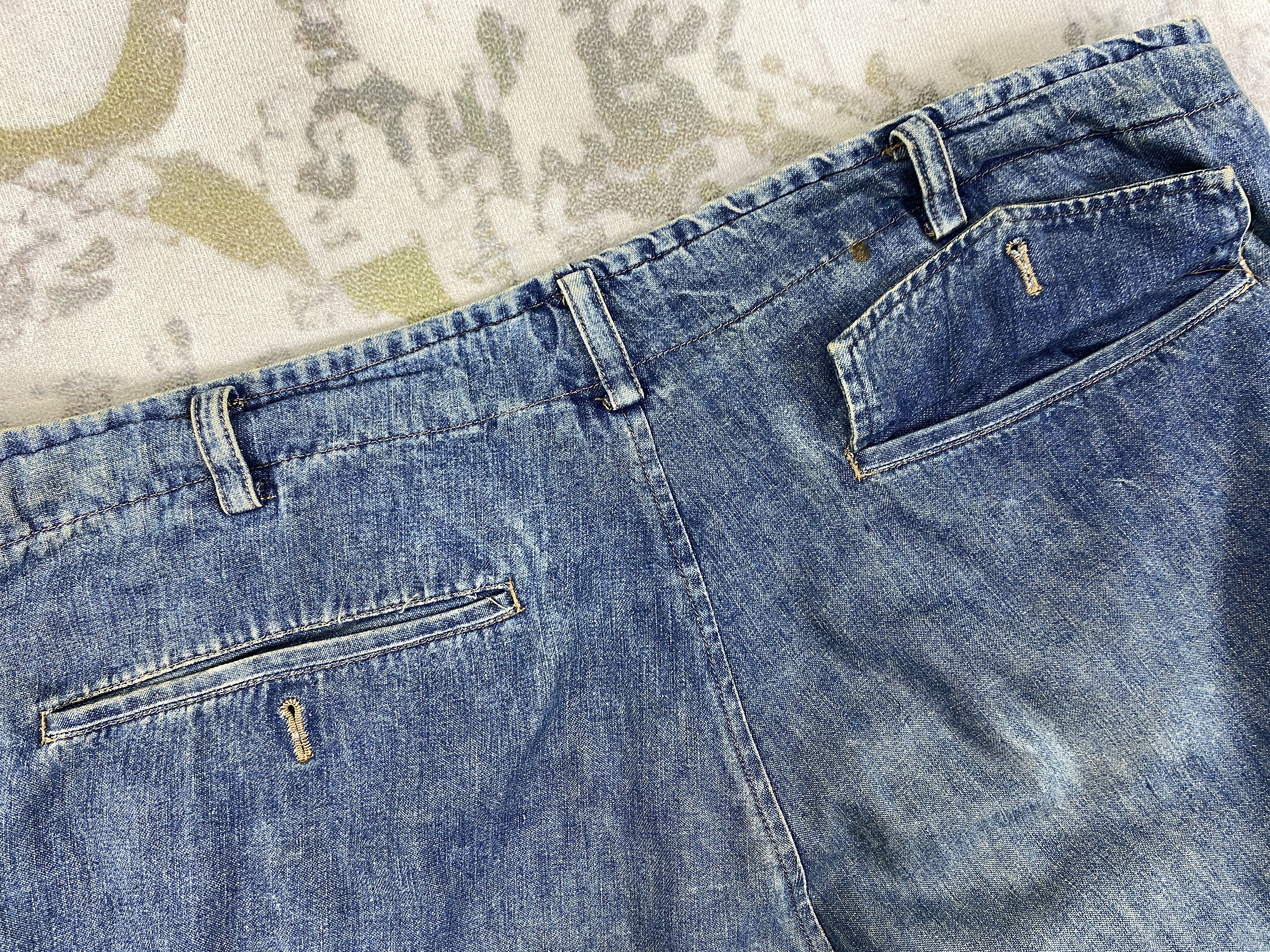 Yohji Yamamoto Vintage Y's for Men Yohji Yamamoto Jeans 44x31.5-JN3383 Size US 44 / EU 60 - 9 Thumbnail