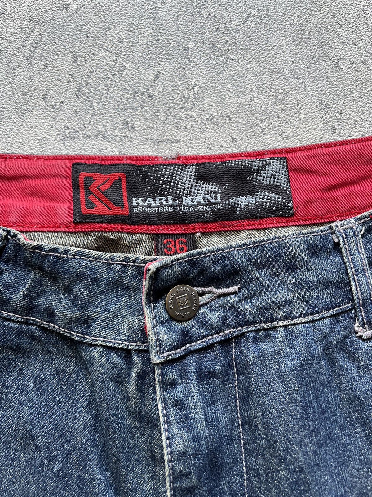 Karl Kani 2000s KARL KANI HERITAGE TWENTY THREE BAGGY PANTS Size US 36 / EU 52 - 9 Thumbnail