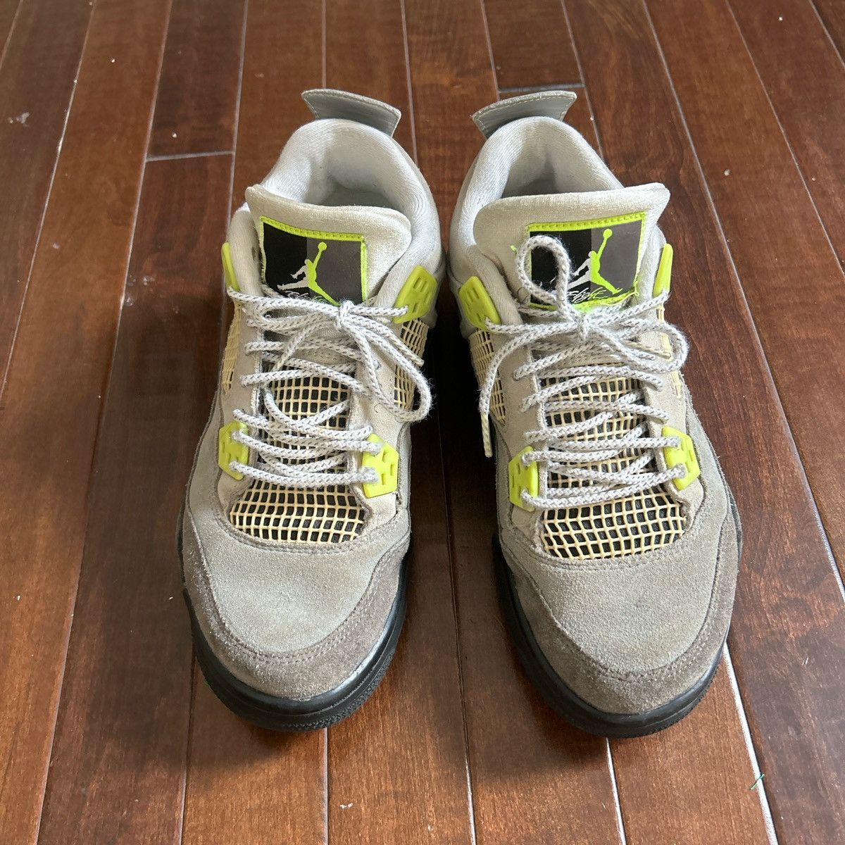 Jordan 4 Neon | Grailed