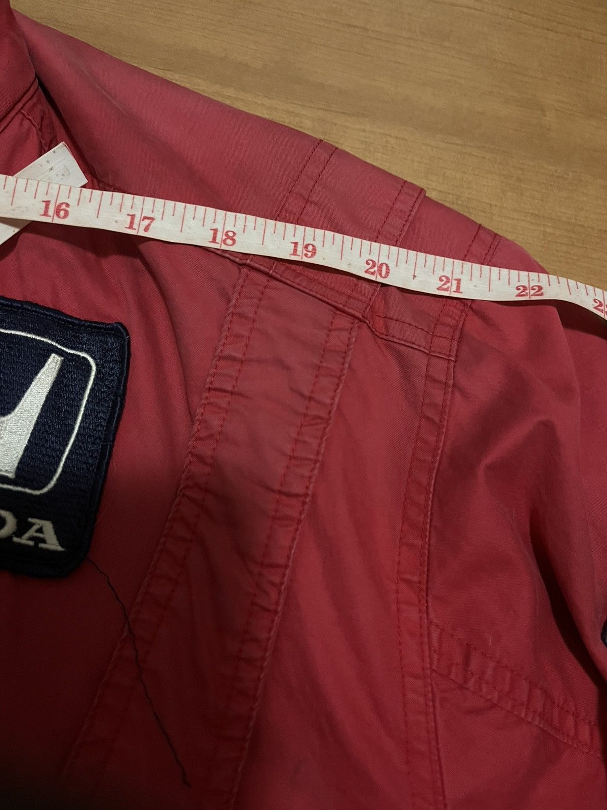 Honda Vintage Honda F1 Racing Jacket (Camel Team Lotus Patch) - L Size US L / EU 52-54 / 3 - 11 Thumbnail