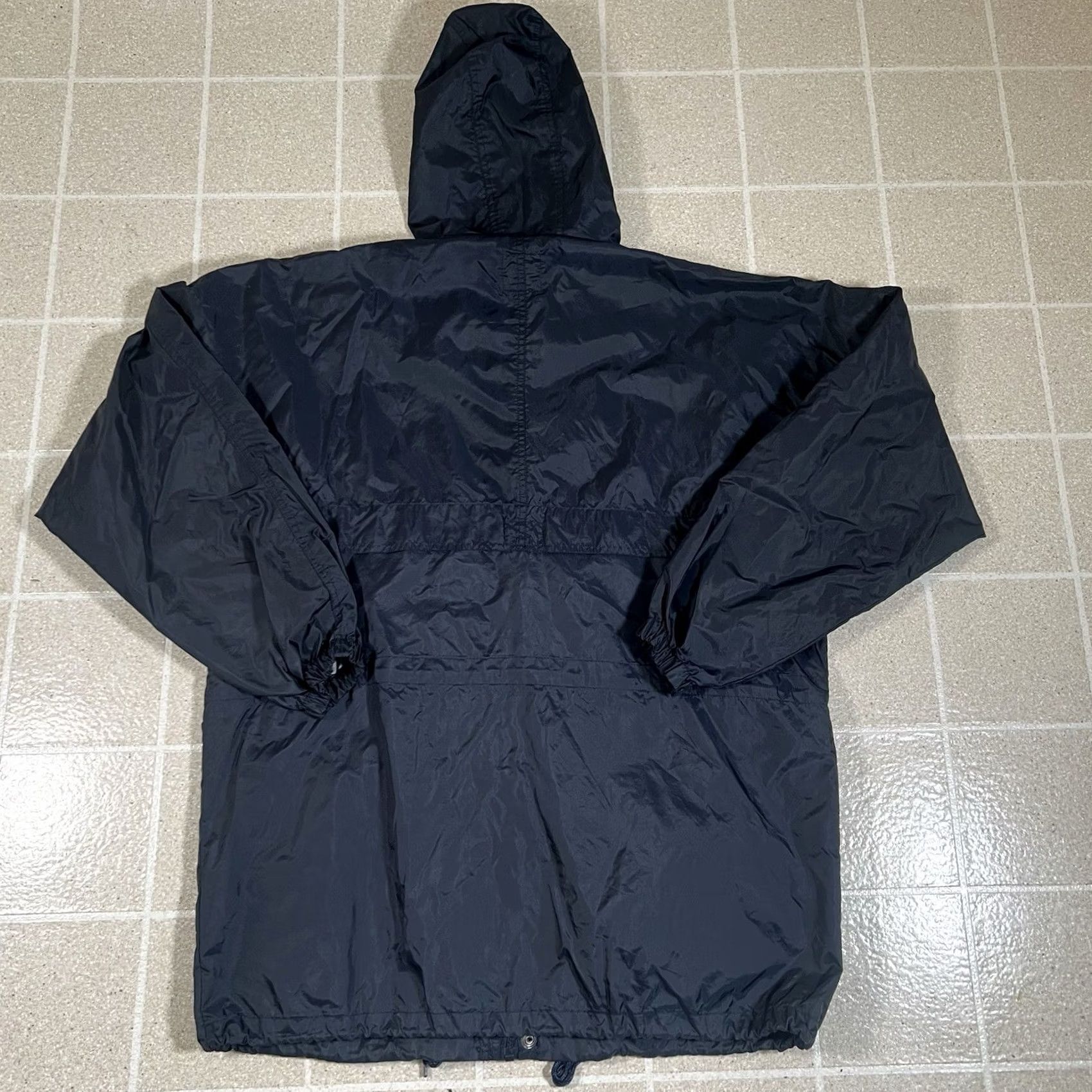 Vintage VINTAGE Cuccini Turbo Windbreaker Jacket M Navy Blue Men’s Size US M / EU 48-50 / 2 - 2 Thumbnail