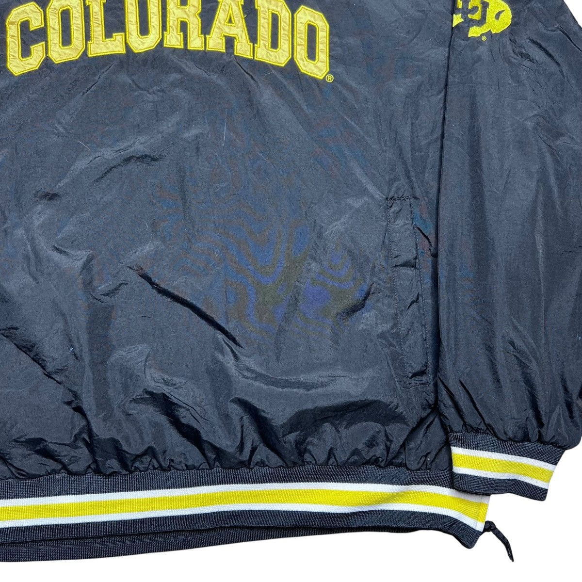 NCAA NCAA Colorado Buffaloed Arch Spell Out Pullover Windbreaker Size US XL / EU 56 / 4 - 17 Thumbnail