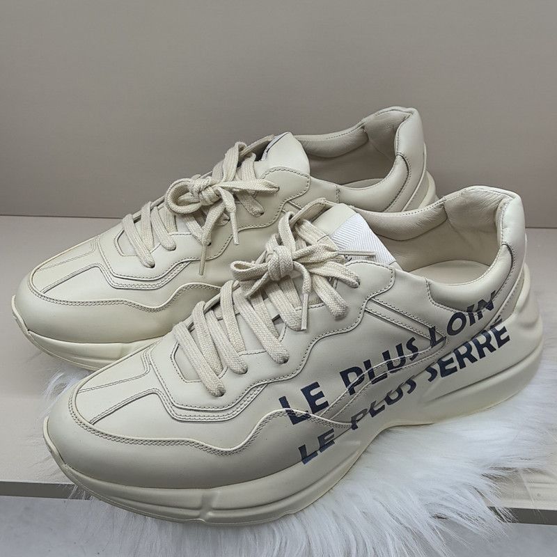 Gucci Gucci Rhyton Anchor Print Fashion Dad Sneakers - Size US 11 / EU 44 - 1 Thumbnail