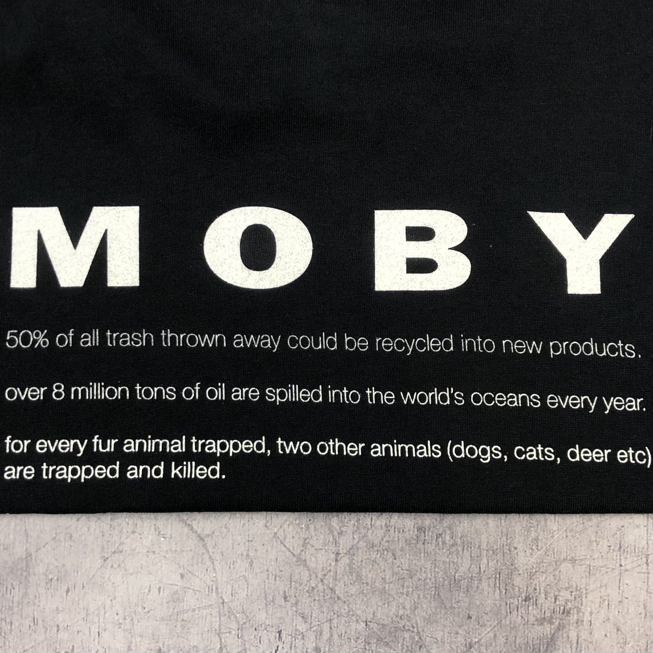 Band Tees 1995 MOBY Everything Is Wrong Single Stitch Vintage Tee Size US XL / EU 56 / 4 - 13 Thumbnail
