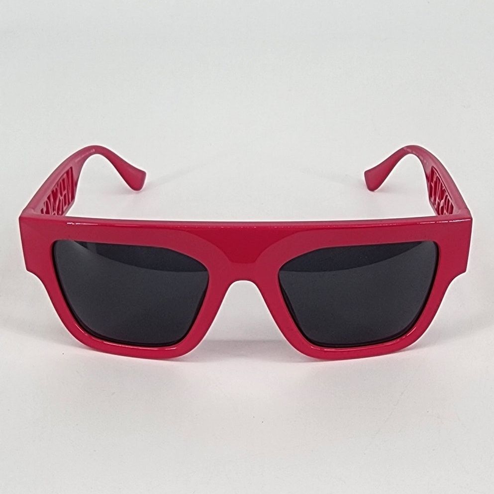 Versace Versace 90s Vintage Logo Bright Pink Unisex Sunglasses Size ONE SIZE - 3 Thumbnail