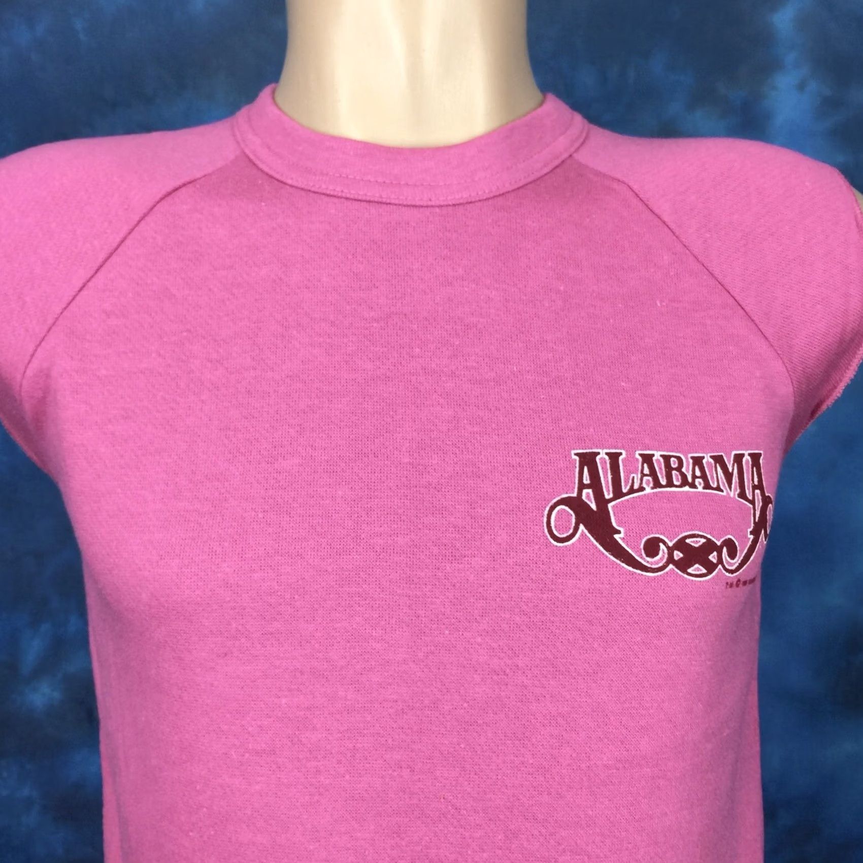 Vintage VINTAGE Alabama CONCERT CREWNECK SHIRT XS Men Pink 80s 90s Muscles Rock Deadstock NOS T-Shirt Size US XS / EU 42 / 0 - 5 Thumbnail
