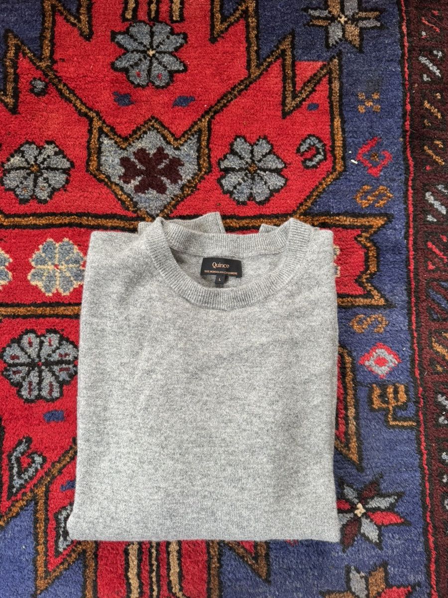 Quince Mongolian Cashmere Sweater Size US L / EU 52-54 / 3 - 6 Thumbnail