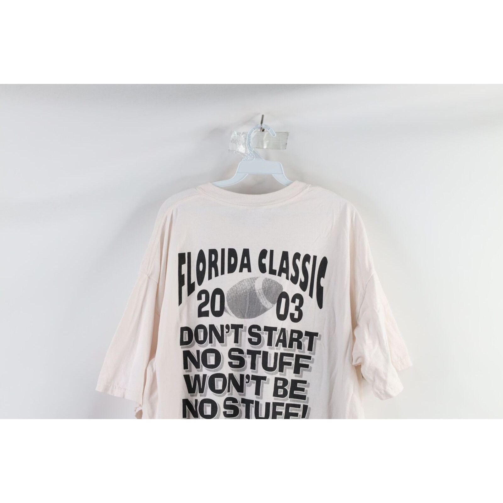Vintage Vintage Florida Classic Cookman vs A&M Football T-Shirt Size US XXL / EU 58 / 5 - 9 Thumbnail