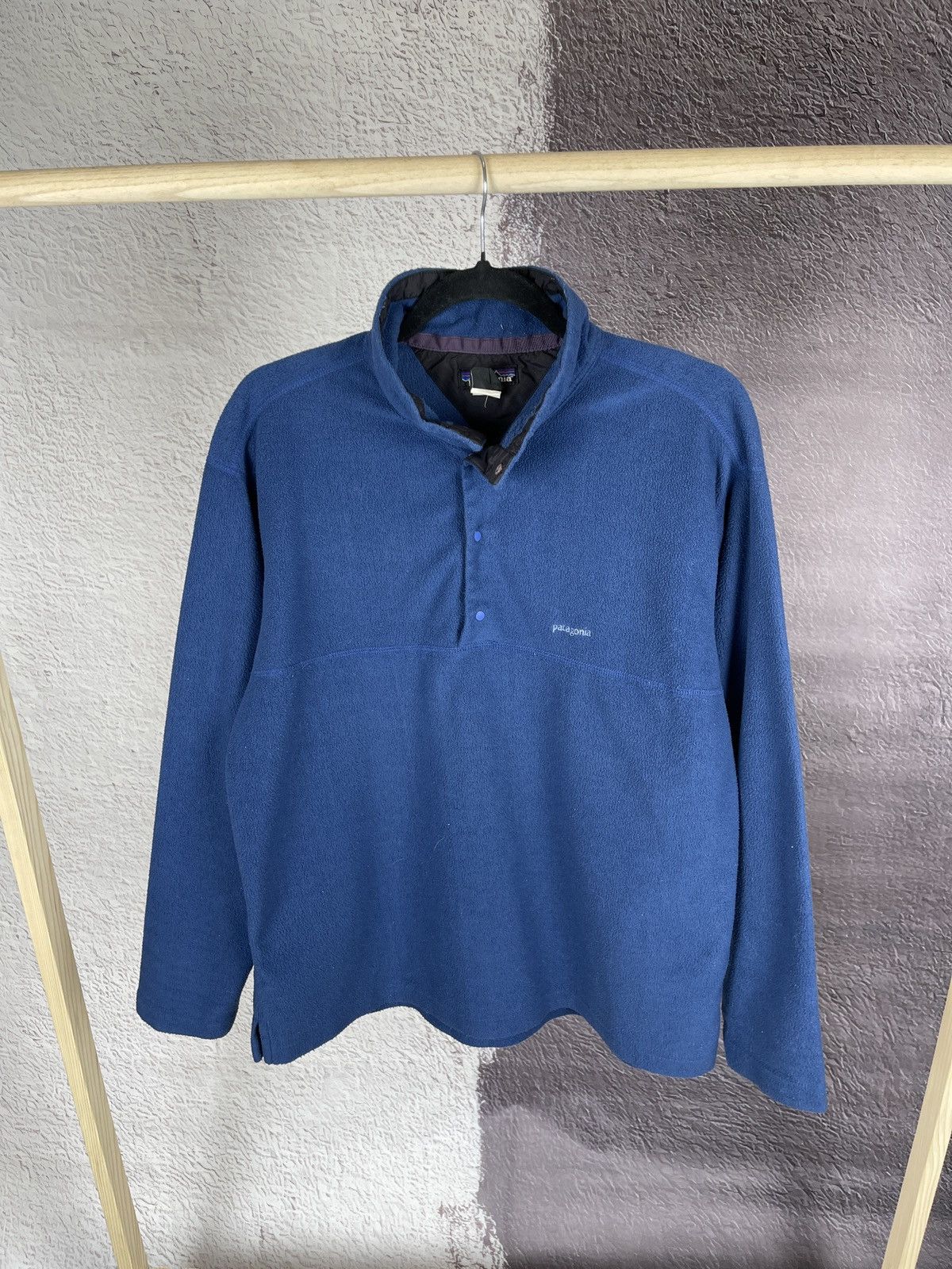 Patagonia Patagonia vintage blue snap-t fleece pullover sweater Size M / US 6-8 / IT 42-44 - 1 Thumbnail