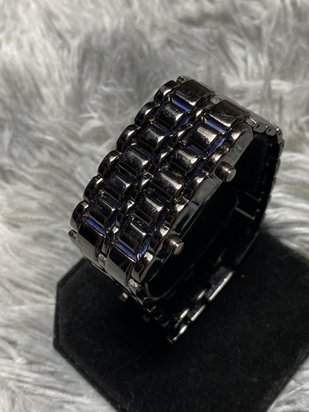 Jewelry Futuristic Black LED Watch - Japanese Brand Size ONE SIZE - 4 Thumbnail