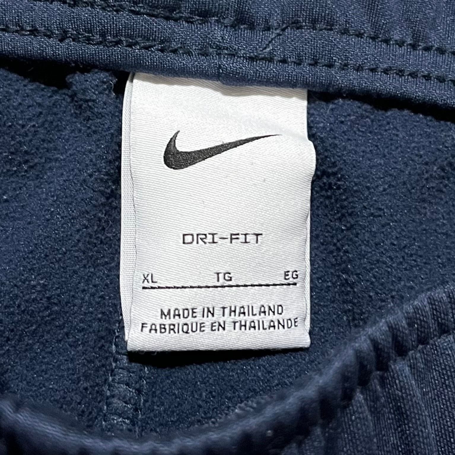 Nike Nike Dri Fit Baggy Solid Navy Sports Sweatpants XL Size US 30 / EU 46 - 4 Thumbnail