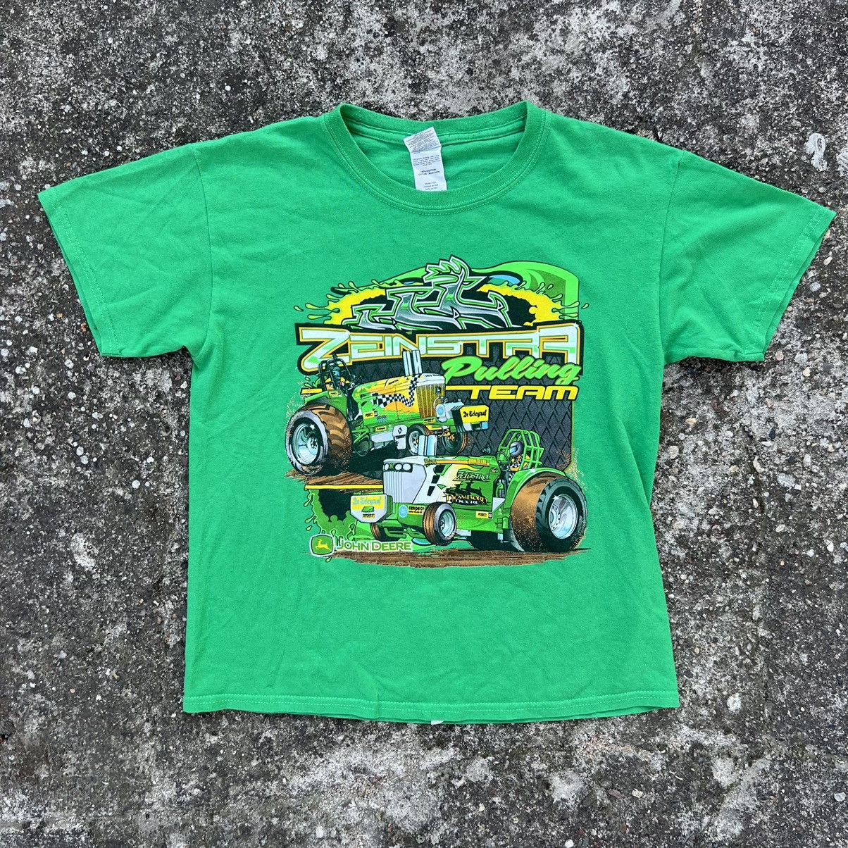 John Deere × Vintage Vintage 90s John Deere Tractor Racing Tee Size US S / EU 44-46 / 1 - 1 Thumbnail