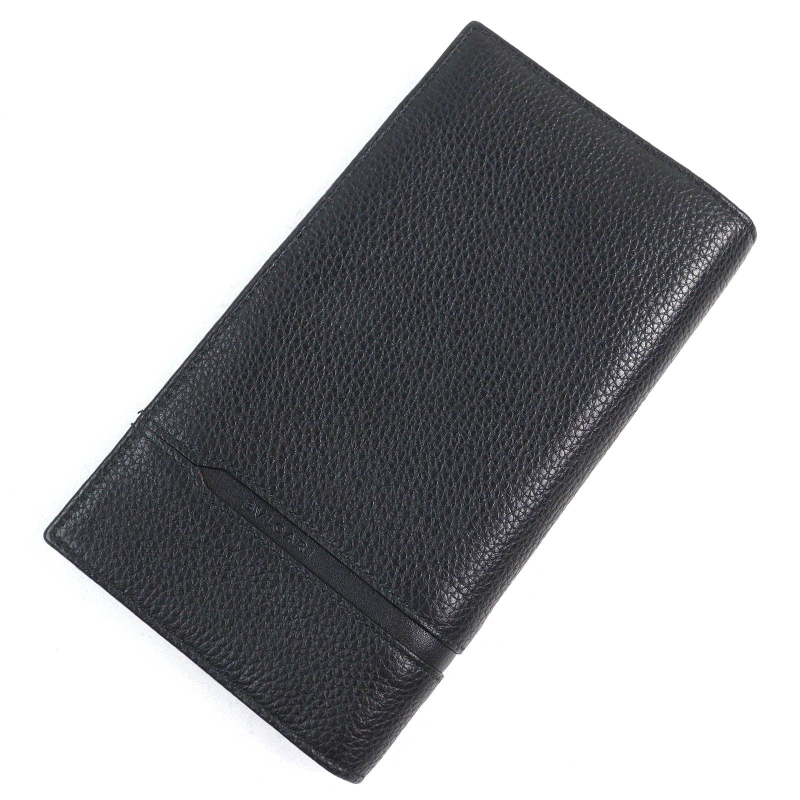 Bvlgari Bvlgari BVLGARI OCTO Logo embossed leather long wallet Leather Long Wallet Size ONE SIZE - 1 Thumbnail