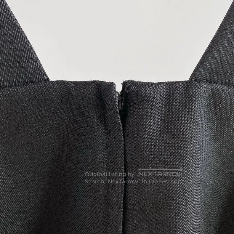 Comme des Garcons Comme Des Garcons Black strap dress - Size XS Size XS / US 0-2 / IT 36-38 - 4 Thumbnail